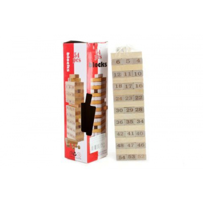 Lamps Dřevěná jenga věž