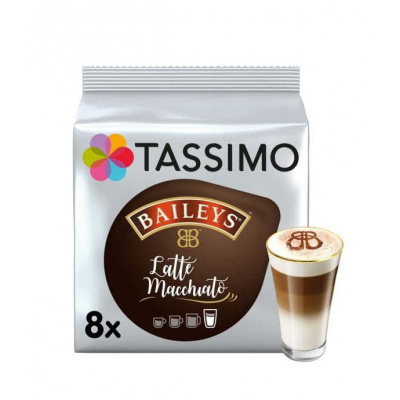 Kávové Kapsle Tassimo Latte Macchiato Baileys - 8ks 264g