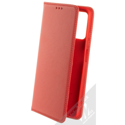 1Mcz Magnet Book Color flipové pouzdro pro Xiaomi Redmi 9T, Poco M3 červená (red)