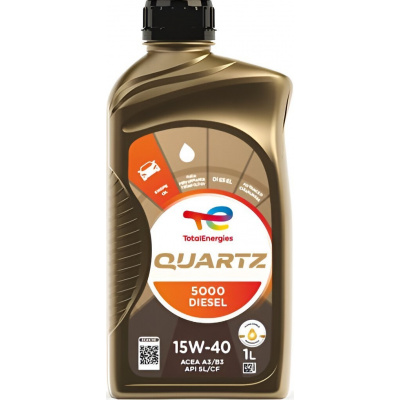 Total Quartz Diesel 5000 15W-40: 1L