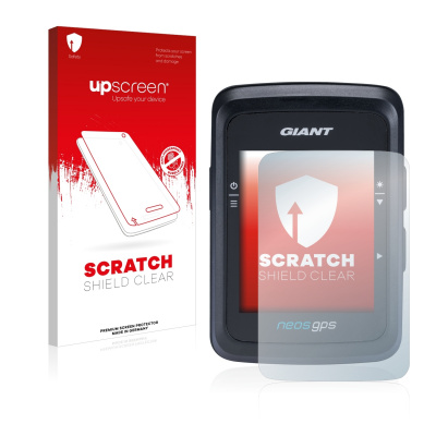 Čirá ochranná fólie upscreen® Scratch Shield pro Giant Neos GPS (Ochranná fólie na displej pro Giant Neos GPS)