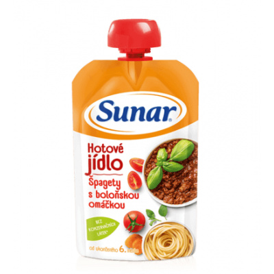Sunar Špagety s boloňskou omáčkou 120 g