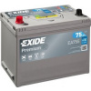 EXIDE Premium 12V, 75Ah, 630A, EA755