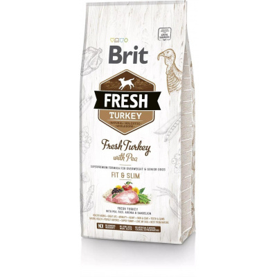 Brit Fresh Turkey & Pea Adult Fit & Slim 12 kg