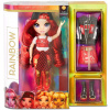 Rainbow High Fashion Doll modní panenka Rubby Anderson set s oblečky a doplňky