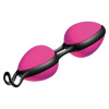 HOT Joydivision Joyballs secret Venušiny kuličky 85 g - pink/black
