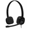 Logitech Headset Stereo H151/ drátová sluchátka + mikrofon/ 3,5 mm jack/ černá