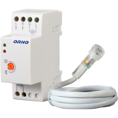 Soumrakový senzor na lištu DIN ORNO OR-CR-219