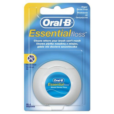 Oral-B Essential Floss voskovaná mentolová nit 50 m