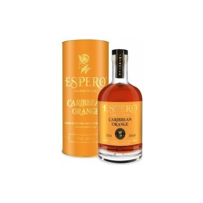 Ron Espero Liqueur Creole Caribbean Orange 0,7L 40% + Tuba