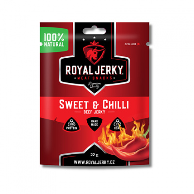 Svět plodů Royal Jerky Sweet & Chilli váha 22 g