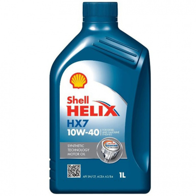 Shell Helix HX7 10W-40 1L polo-syntetický motorový olej