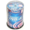 VERBATIM DVD-R AZO 4,7GB, 16x, spindle 100 ks | 43549