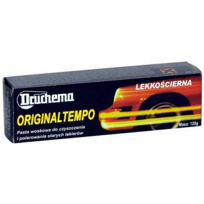 Druchema - Original Tempo, brusná leštící pasta na staré laky 120 g