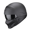 Moto přilba SCORPION EXO-COMBAT EVO SOLID graphite tmavě šedá 2H79173653