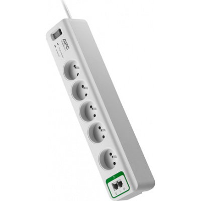 APC Essential SurgeArrest 5 outlets with phone protection 230V France