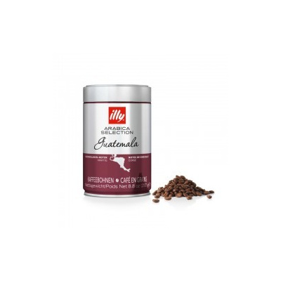 Caffe' in grani macinato Illy miscela Arabica Guatemala barattolo da 250 gr