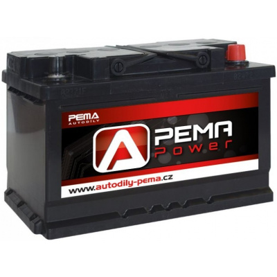 Autobaterie PEMA POWER 12V, 64Ah, 540A