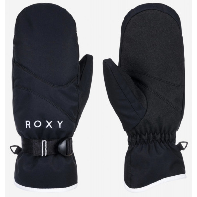 Černé dámské snowboardové rukavice Roxy Jetty Solid Mittens XL