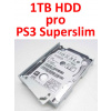 harddisk 1000 GB pro Playstation 3 Superslim (PS3 HDD 1TB na Playstation 3 Superslim)