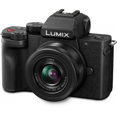 Digitální fotoaparát Panasonic Lumix G100D + Lumix G Vario 12-32 mm f/3,5-5,6 ASPH. Mega O.I.S. (DC-G100DKEGK)