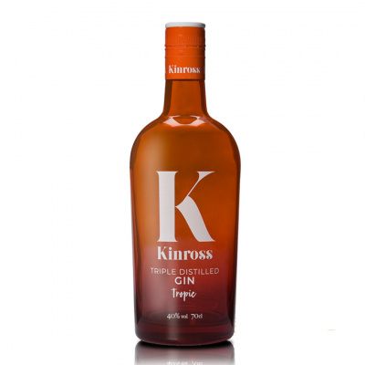 Kinross Gin Tropic 40% 0,7l (holá lahev)