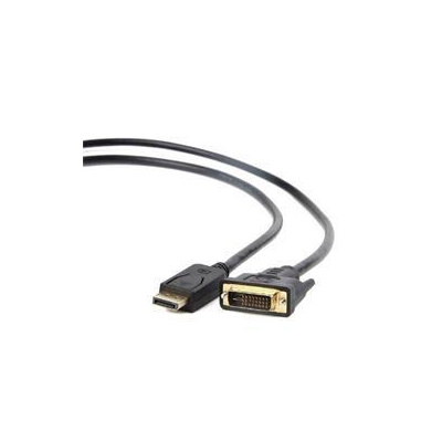 Gembird kábel DisplayPort (M) na DVI (M), 3 m, čierny