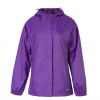 Gelert Packaway Waterproof Jacket Ladies Gelert Purple 10