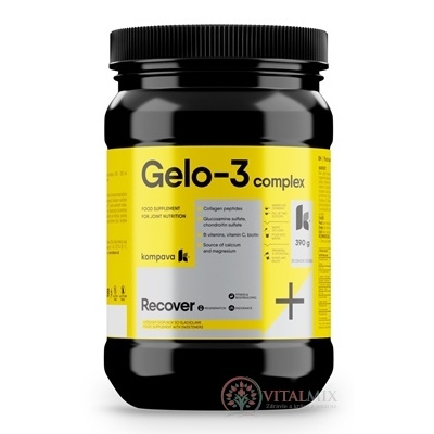 kompava GELO-3 complex prášek, příchuť broskev, 390 g