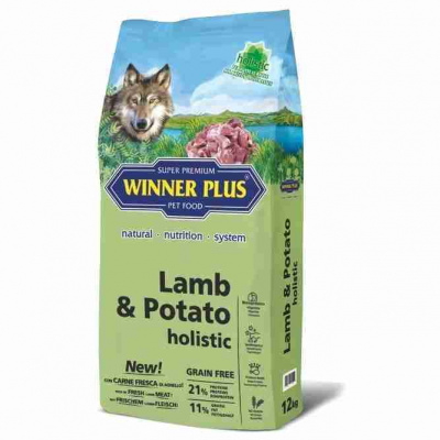 Winner Plus Lamb & Potato Holistic - 2x12kg