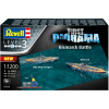 Revell Gift-Set lodě 05668 Bismarck Battle 1:1200