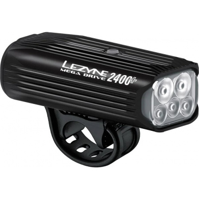 Lezyne Mega Drive 2400+ Front 2400 lm Black Přední Cyklistické světlo