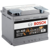 Bosch S5AGM 12V 60Ah 680A 0 092 S5A 050