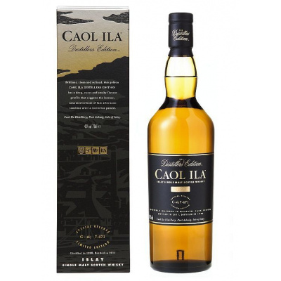 Skotská whisky Caol Ila Distillers Edition 43 % 0,7 l (karton)