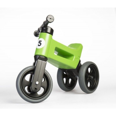 Teddies Odrážedlo FUNNY WHEELS Rider Sport zelené 2v1