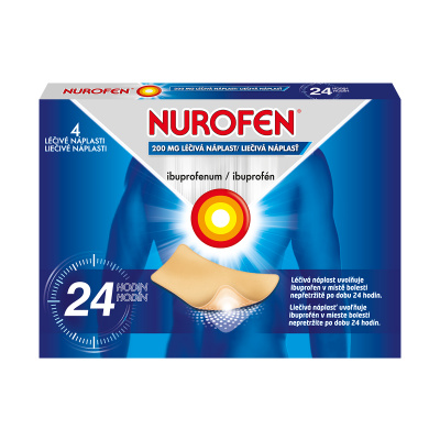 Nurofen 200 mg 4 léčivé náplasti