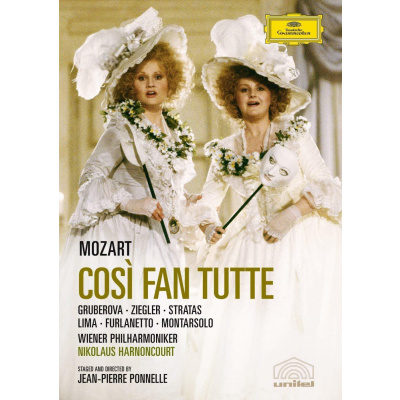 MOZART,W.A.: Cosi fan Tutte - Takové jsou všechny. Edita Gruberova · Delores Ziegler · Teresa Stratas. Vienna State Opera] (2DVD) (KOMPLETNÍ OPERA)