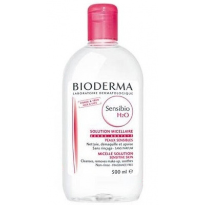 Bioderma Zklidňující pleťová voda Sensibio H2O (Solution Micellaire) 500 ml