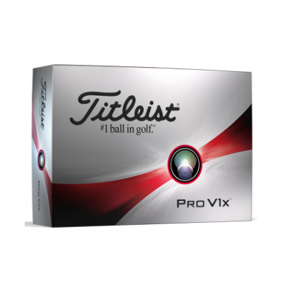 Golfové míčky Titleist Pro V1x (12ks)