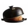 Kulatá forma na pečení domácího chleba 3,1 l / Ø 28,5 cm Emile Henry (Barva-černá pepřová)