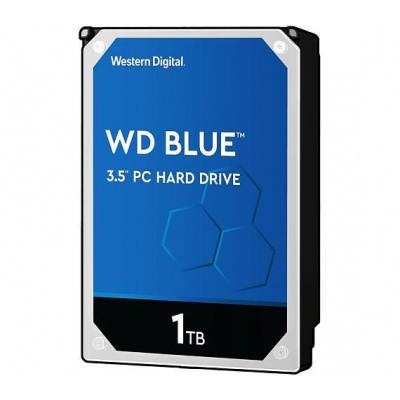 HDD 3,5" Western Digital Blue 1TB SATA 6 Gb/s, 7200 ot/min, 64MB cache (WD10EZEX)