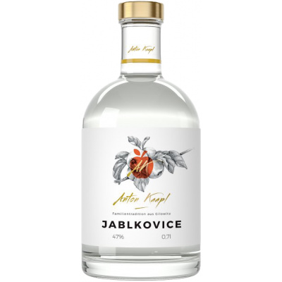 Anton Kaapl Jablkovice 47% 0,7 l (holá láhev)