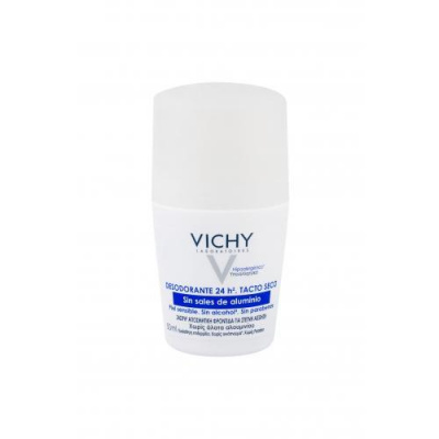 Vichy deodorant kuličkový deodorant roll-on pro citlivou pokožku 24Hr Deodorant Dry Touch 50 ml