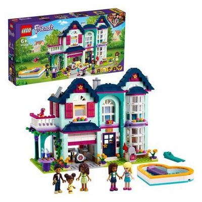 LEGO Friends 41449 Andrea a její rodinný dům / 802 kostek / od 6 let (41449-LE)