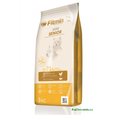 Fitmin dog mini senior 0.4 kg (+ SLEVA PO REGISTRACI / PŘIHLÁŠENÍ ;))