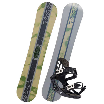 K2 VANDAL snowboard komplet šedá