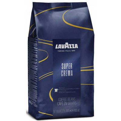 Super Crema Káva zrnková 1 kg Lavazza