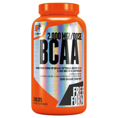 Extrifit BCAA 2:1:1 Pure 240 kapslí Obsah balení: 240 tablet