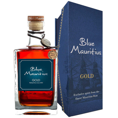 Blue Mauritius Gold 15y 40% 0,7 l (karton)