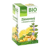 Apotheke Mediate BIO Zázvor s citronem a mátou čaj 20 x 1.5 g